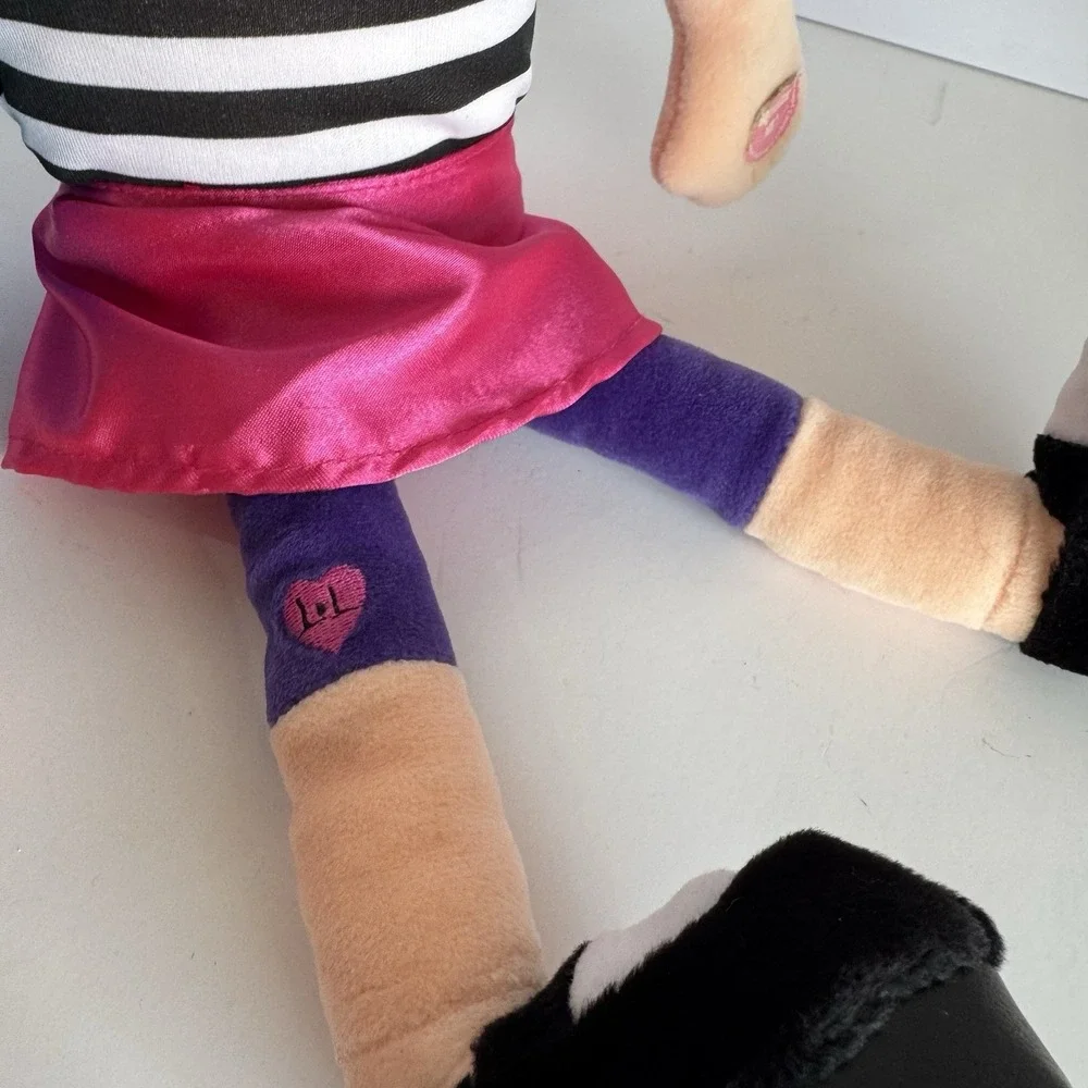 Language‎ Littles Jolie Plush Talking Doll Bilingual French English Speaking NWT